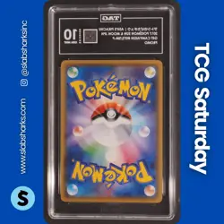 2017 POKEMON SM JP GET CAMPAIGN PROMO #076 ASH'S PIKACHU TAG 10 - Image 2