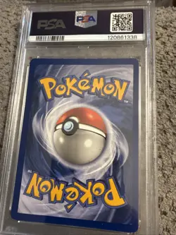 1999 Pokemon Fossil First Edition 8/62 Hypno PSA 7 - Image 3