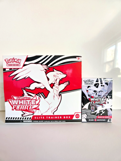 Pokemon TCG White Flare Elite Trainer Box + White Flare Booster Bundle – Factory - Image 1