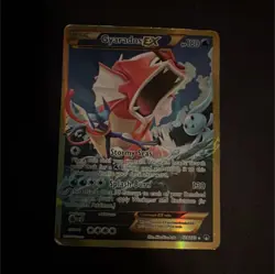 Pokemon Gyarados EX Secret Rare Holo 123/122 Breakpoint 180 HP Splash Burn - Image 1
