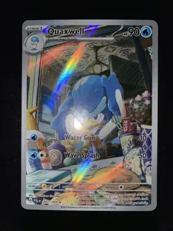 [NM] Pokemon - Quaxwell 207/193 - Paldea Evolved - English - Image 2