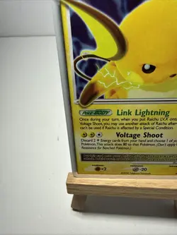 Pokemon Raichu LV.X 99/100 Ultra Rare Stormfront Holo - Image 4