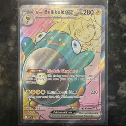 Ionos Bellibolt Ex Black Star Promo 194 Pokemon Journey Together Full Art *NM* - Image 1