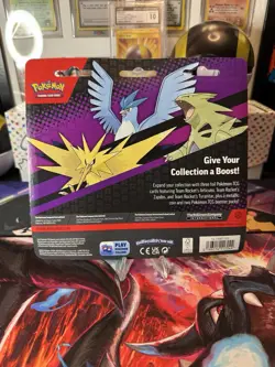 Pokemon 2 Pack Blister - Team Rocket Articuno, Zapdos, & Tyranitar NEW SEALED - Image 2