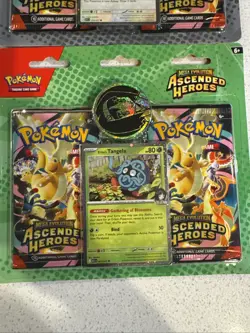 LOT OF 2 Pokemon TCG ME2.5 Ascended Heroes 2-Pack Blister Larry Erika Bundle NEW - Image 2