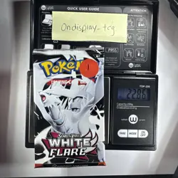 22.86g Pokemon TCG SV10.5 White Flare Booster Pack Sealed! - Image 1