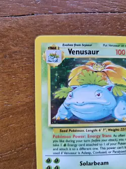 Pokemon TCG Venusaur Base Set 15/102 Holo Rare - Image 4