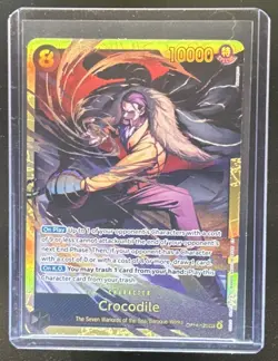 2026 One Piece Azure Sea's Seven Crocodile Alternative Art #OP14-120 - Image 1