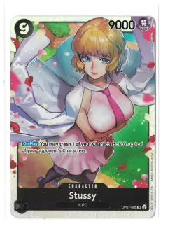 Stussy SR OP07-085 500 Years in the Future One Piece TCG English - Image 1