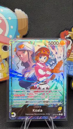 One Piece Legacy Of The Master Koala OP12-081 Leader Alt Art English Nico Robin - Image 1