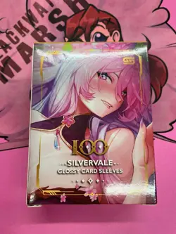Gamersupps VCard VTuber Card Sleeves Silvervale Deck Protectors - Image 1