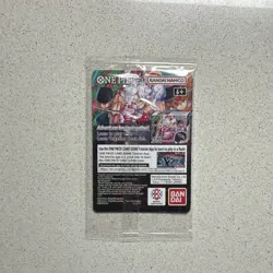 Bandai Namco One Piece CCG Monkey.D.Luffy US Voyage Promo Full Art Foil Card - Image 2
