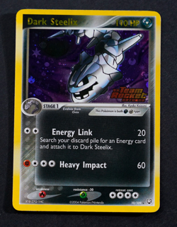 Dark Steelix 10/109 STAMPED EX Team Rocket Returns SWIRL Near Mint Pokemon Card - Image 1