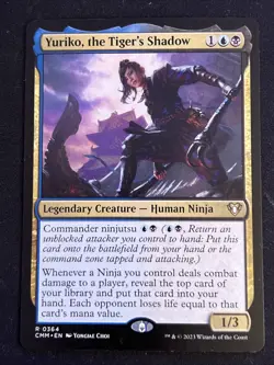 1x Yuriko, the Tiger's Shadow (364) Commander Masters LP MTG Magic x1 MKE - Image 1