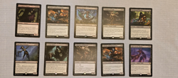 MTG 25 Black Vampire Creature Card Lot - Lightly Played/NM - Commander Tribal - Image 2