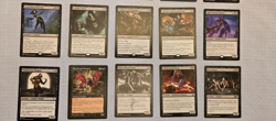 MTG 25 Black Vampire Creature Card Lot - Lightly Played/NM - Commander Tribal - Image 3