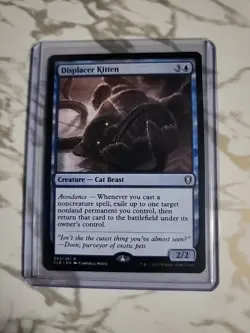 Displacer Kitten Baldur's Gate MTG LP Non Foil - Image 1