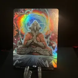 Brainstorm - 4 - MTG: Teenage Mutant Ninja Turtles - Borderless - Foil TMNT - Image 1