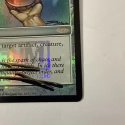 MTG: Icy Manipulator - FNM Promo Foil - Shadow Signed By Douglas Shuler - NM - - Image 5