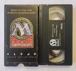 Wizards Magic the Gathering MTG - Road to the 1998 World Championships VHS Video - Image 1