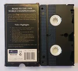 Wizards Magic the Gathering MTG - Road to the 1998 World Championships VHS Video - Image 2