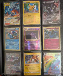 Pokemon Binder Collection - Modern Lot of ~ 200 cards - SIR/IR - All Holographic - Image 1