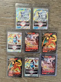 Pokemon TCG Card Lot #1 - 8 Card Lot - V & VSTAR - Multiple Sets - Image 1