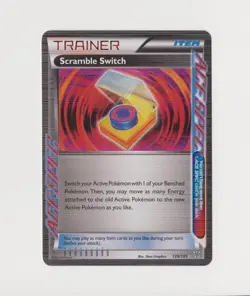 Scramble Switch 129/135 ACE SPEC Holo Rare - Pokemon TCG Plasma Storm (2012) - Image 1
