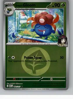 ERIKA'S GLOOM 002/217 UC ME: ASCENDED HEROES POKEMON GRASS ENERGY HOLO NM - Image 1