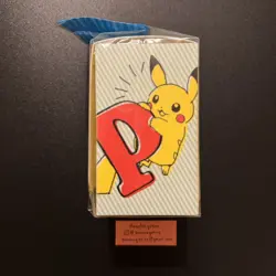 Pokemon Center Japan Pikachu drawing Card Deck Box ~ US SELLER - Image 2