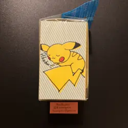 Pokemon Center Japan Pikachu drawing Card Deck Box ~ US SELLER - Image 4