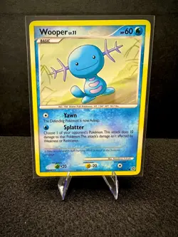 Wooper 118/132 D&P Secret Wonders Common Non Holo Pokemon TCG Card NM - Image 1