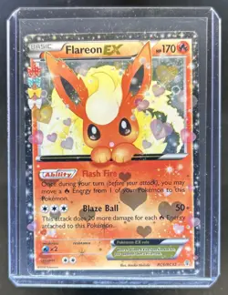 2016 Pokemon Generations Flareon EX Holo Rare #RC6/RC32 - Image 1