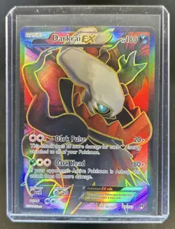 2016 Pokemon XY BREAKpoint Darkrai EX Ultra Rare #118/122 - Image 1