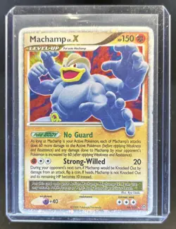2008 Pokemon Diamond & Pearl Stormfront Machamp LV.X Ultra Rare #98/100 - Image 1