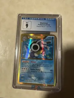 Pokemon TCG Blastoise 137/135 Plasma Storm Cgc 9 - Image 1