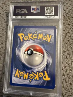 1999 Pokemon Game Machamp Holo 1st Edition 8/102 PSA 6 - Image 2