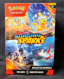 Pokemon Surging Sparks Booster Bundle Box Factory Sealed! 6 Packs!🔥🔥🔥 - Image 1