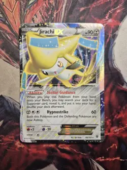 Jirachi EX Ultra Rare Holo Plasma Blast 60/101 MP/HP Pokemon TCG - Image 1