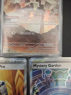Pokemon TCG Mega Evolution IR Lot - Premium Power Pro, Mystery Garden, Garganacl - Image 3