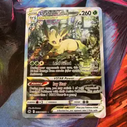 2023 POKEMON CROWN ZENITH #GG35/GG70 LEAFEON VSTAR Near Mint - Image 1