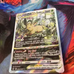 2023 POKEMON CROWN ZENITH #GG35/GG70 LEAFEON VSTAR Near Mint - Image 3