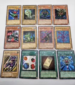 Yu-Gi-Oh 1st Ed 7 Colored Fish & Scapegoat | 12 Card Lot SDY/PSV Era - Image 2
