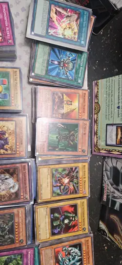 Yugioh and magic card lot Holos and rares included plus tins and mats - Image 3