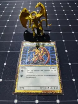 Dungeon Dice Monsters Yugioh Custom Winged dragon of Ra - Image 3