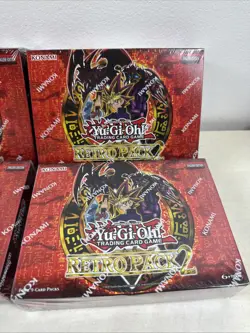 Yu-Gi-Oh! Retro Pack 2 2020 Reprint Boxes FACTORY SEALED English Lot Of 4 Boxes - Image 4