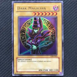 Dark Magician LOB-E003 Ultra Rare (EX) | Europe Legend of BEWD 2002 | YuGiOh! - Image 1