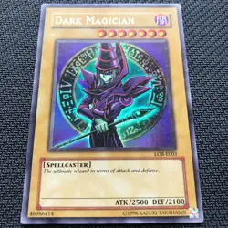 Dark Magician LOB-E003 Ultra Rare (EX) | Europe Legend of BEWD 2002 | YuGiOh! - Image 3