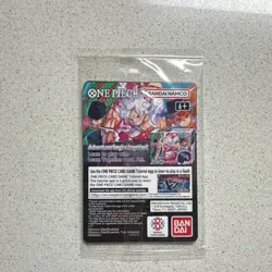 Bandai Namco One Piece CCG Monkey.D.Luffy US Voyage Promo Holo Card - Image 2