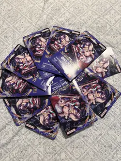 Lot Of 10 One Piece TCG: The Azure Sea's Seven Sleeved Booster OP-14 English. - Image 1